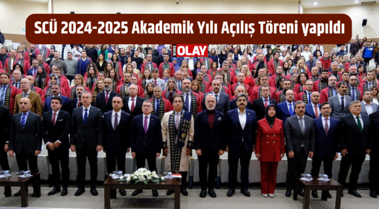 SCÜ 2024-2025 Akademik Yılı Açılış Töreni yapıldı