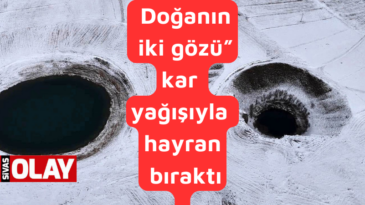 Görülmeye değer iki farklı göl