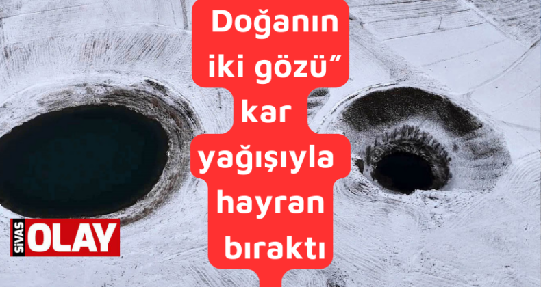 Görülmeye değer iki farklı göl