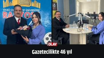 Gazetecilikte 46 yıl