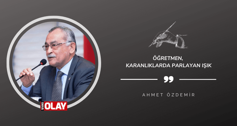 Öğretmen, karanlıklarda parlayan ışık