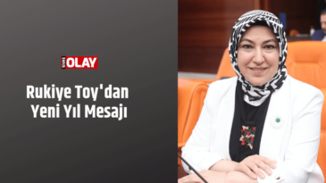 Rukiye Toy’dan Yeni Yıl Mesajı