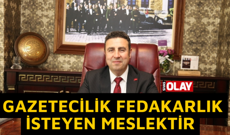 GAZETECİLERİMİZ GECE GÜNDÜZ ÇALIŞIYOR