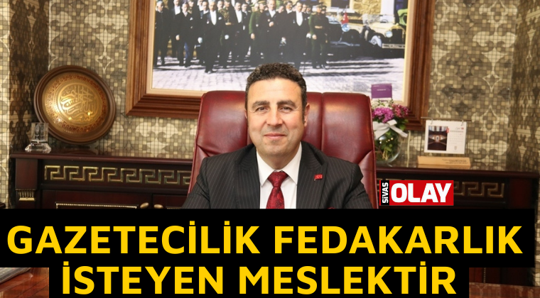 GAZETECİLERİMİZ GECE GÜNDÜZ ÇALIŞIYOR