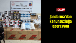 Jandarma’dan kanunsuzluğa operasyon