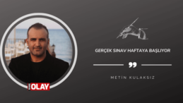 Gerçek sınav haftaya başlıyor