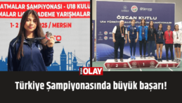 Türkiye Şampiyonasında büyük başarı!