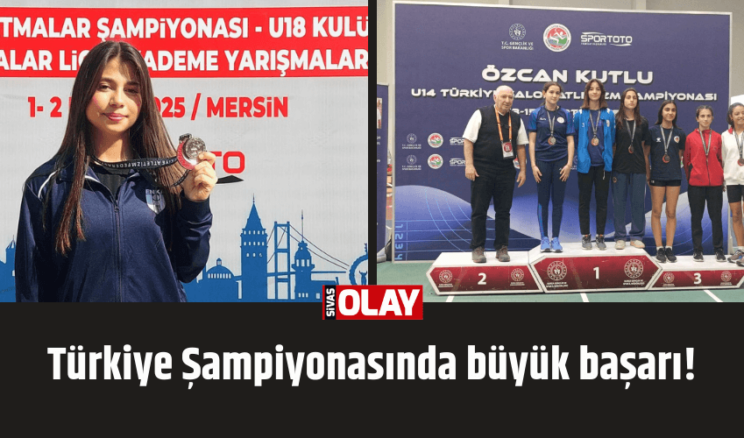 Türkiye Şampiyonasında büyük başarı!