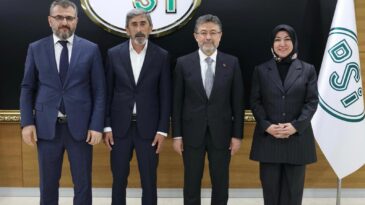 Rukiye Toy’dan, Bakan Yumaklı’ya ziyaret