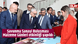 Savunma Sanayi Buluşması Malzeme Günleri etkinliği yapıldı
