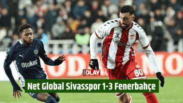 Net Global Sivasspor 1-3 Fenerbahçe
