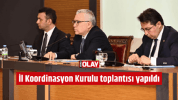 İl Koordinasyon Kurulu toplantısı yapıldı