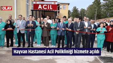 Hayvan Hastanesi Acil Polikliniği hizmete açıldı