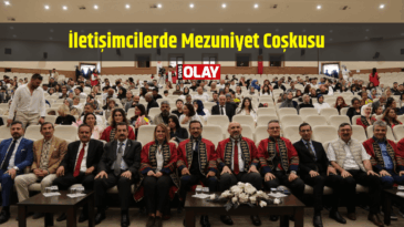 İletişimcilerde Mezuniyet Coşkusu