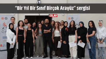 “Bir Yıl Bir Sınıf Birçok Arayüz” sergisi