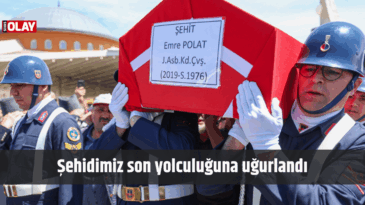 Şehit Emre Polat gözyaşlarıyla uğurlandı