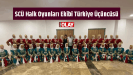 SCÜ Halk Oyunları Ekibi Türkiye Üçüncüsü