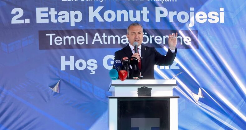 2. Etap Konut Projesinin Temeli Atıldı