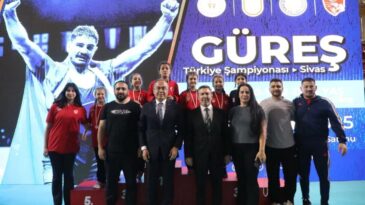 Minikler Türkiye Güreş Şampiyonası sona erdi