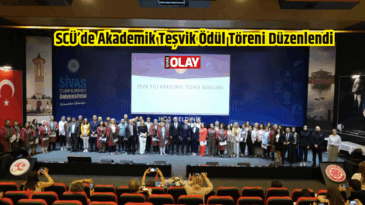 SCÜ’de Akademik Teşvik Ödül Töreni Düzenlendi
