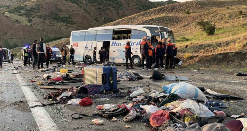 Sivas’ta otobüs kazasında ölenlerin kimlikleri tespit edildi
