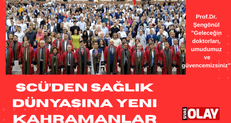 “Geleceğin doktorları, umudumuz ve güvencemizsiniz.”