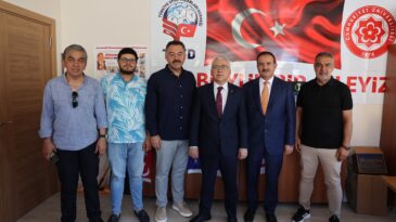 Sivas Valisi Dr. Yılmaz Şimşek’ten TSYD Sivas Şubesine Ziyaret