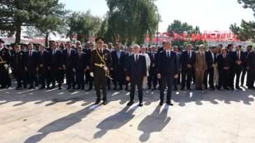 30 Ağustos Zafer Bayramı dolayısıyla tören düzenlendi