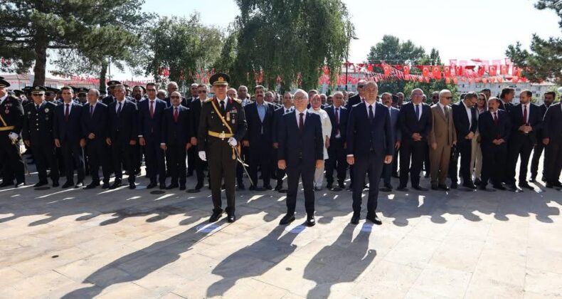 30 Ağustos Zafer Bayramı dolayısıyla tören düzenlendi