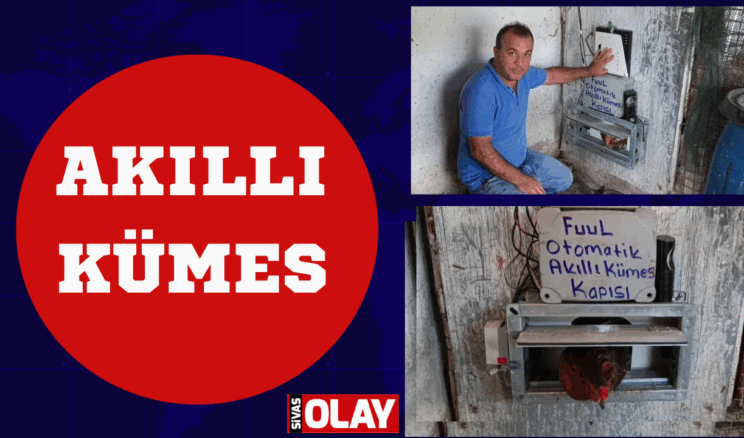 Hurda malzemelerini akıllı kümese dönüştürdü