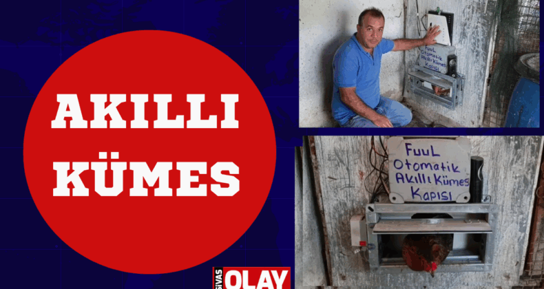 Hurda malzemelerini akıllı kümese dönüştürdü