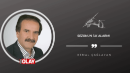 Sezonun İlk Alarmı