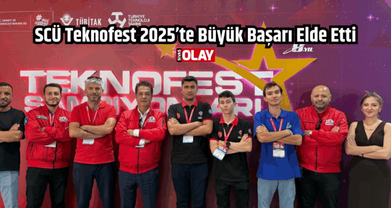 SCÜ Teknofest 2025’te Büyük Başarı Elde Etti