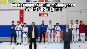Karate Kulüpler Arası Takım Şampiyonası Sivas’ta Gerçekleştirildi