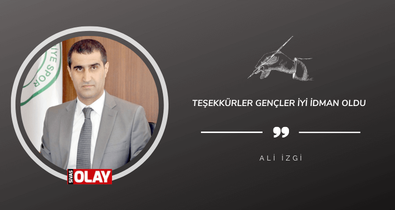 Teşekkürler gençler iyi idman oldu