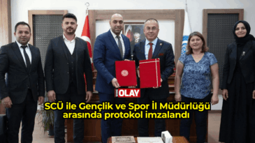 SCÜ ile Gençlik ve Spor İl Müdürlüğü arasında protokol imzalandı