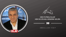 Hem futbolcular hem de Sivaslı kendine gelsin!