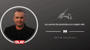 Allah’ım Sivassporluya sabır ver