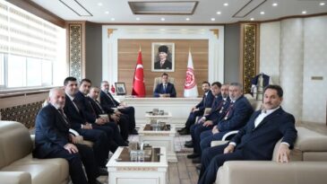 Sivas Şehit Aileleri ve Gaziler Derneği’nden Rektörümüze Anlamlı Ziyaret