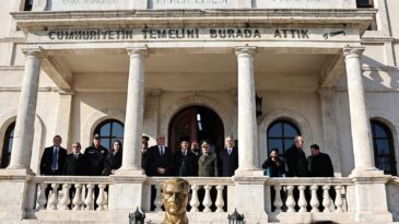 Atatürk’ün Sivas’tan ayrılışı temsili olarak canlandırıldı