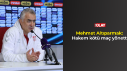 Mehmet Altıparmak: “Hakem formsuzdu ve kötü maç yönetti”