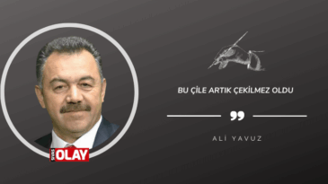 Bu çile artık çekilmez oldu