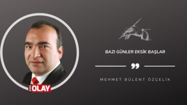 Bazı günler eksik başlar