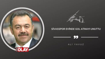 Sivasspor evinde gol atmayı unuttu