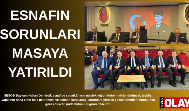 Sorunlara çözüm arandı