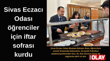 Başkan elleriyle servis yaptı