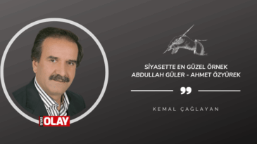 Siyasette En Güzel Örnek; Abdullah Güler – Ahmet Özyürek