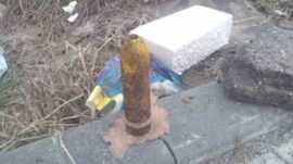 Çöpe atılan havan mermisi paniğe neden oldu