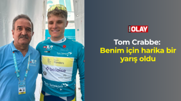 Tom Crabbe: Benim için harika bir yarış oldu