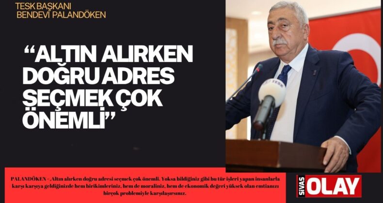 “SAHTE ALTINA DİKKAT”